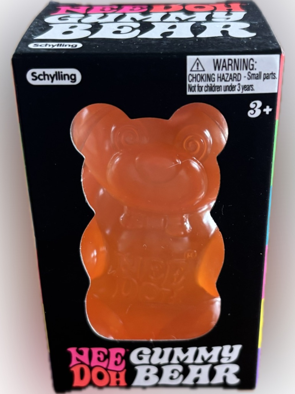 Nee Doh Orange Gummy Bear